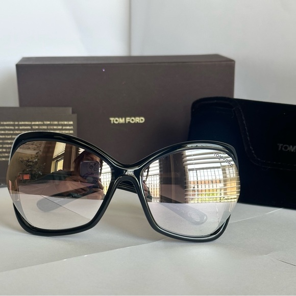 New - Tom Ford Black Sunglasses